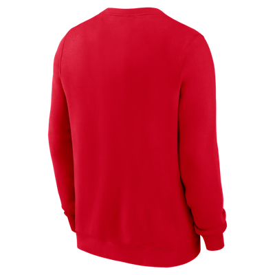 Kansas City Chiefs Draw Block Club Men's Nike NFL Pullover Crew