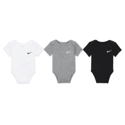 Granjero niebla político Conjunto de body para bebé Nike (0 a 9 meses) (3 piezas). Nike.com