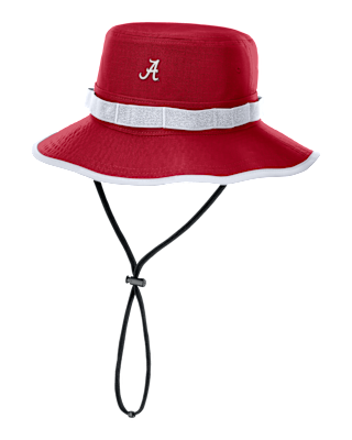 Мужские  Alabama Sideline Apex Gameday Boonie Nike Dri-FIT College Bucket Hat