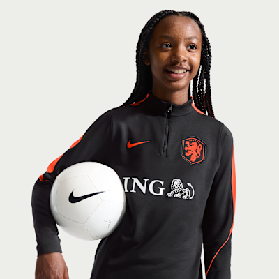 Netherlands Strike Big Kids' Nike Dri-FIT Soccer Drill Top from Nike - $80