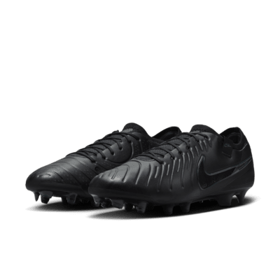 Tacos de fútbol de corte low para terreno firme Nike Tiempo Legend 10 Elite