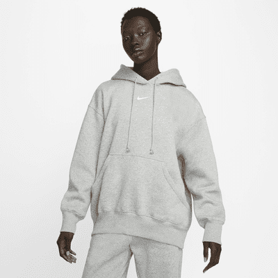 Oversized Nike Sportswear Phoenix Fleece-pullover-hættetrøje til kvinder