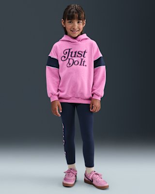Детские тайтсы Nike Varsity Prep Little Kids' Pullover Hoodie and Leggings Set