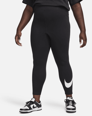 Женские тайтсы Nike Sportswear Classics High-Waisted Graphic Leggings (Plus Size)