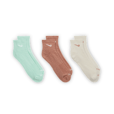 Calcetines de entrenamiento al tobillo (3 pares) Nike Everyday Plus Cushioned