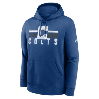 Indianapolis Colts Sideline Club Men’s Nike NFL Pullover Hoodie