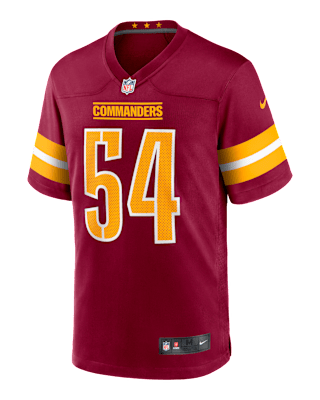 Мужские джерси Bobby Wagner Washington Commanders Nike NFL Game Football Jersey для футбола