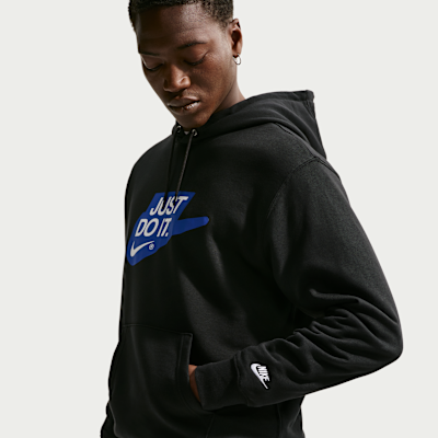 Sudadera con gorro sin cierre de French Terry para hombre Nike Sportswear Club