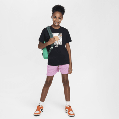 Playera para niños talla grande Nike Sportswear