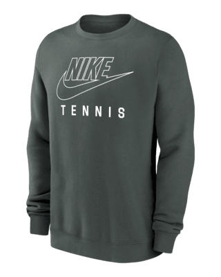 Мужской свитшот Nike Swoosh Club Fleece Tennis Pullover Crew-Neck для тенниса