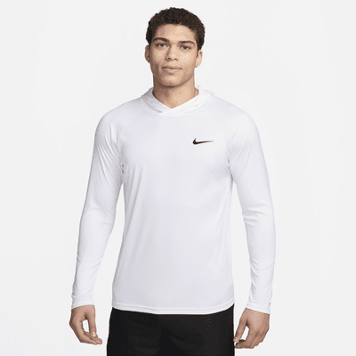 Nike Swim Essential Men's Long-Sleeve Hooded Hydroguard. Nike.com