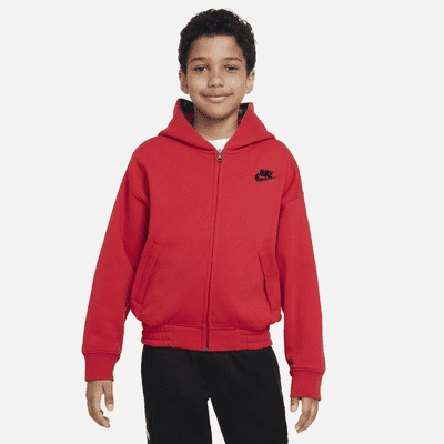 Nike Boy’s Toddler Youth NBA Logo Full Zip Up Hoodie Sweatshirt Jacket Size  4