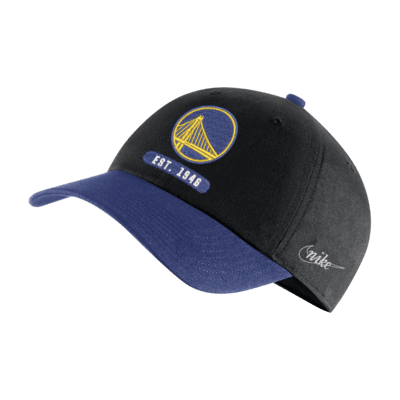 Gorra Nike de la NBA Golden State Warriors Heritage86 Icon Edition