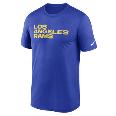 Nike Dri-FIT Wordmark Legend (NFL Los Angeles Rams) Men's T-Shirt.