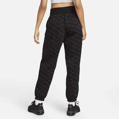 Nike Sportswear Phoenix Fleece Women's Oversized Printed Tracksuit Bottoms