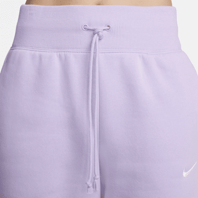 Nike Sportswear Phoenix Fleece Jogger de talle alto y pierna ancha - Mujer