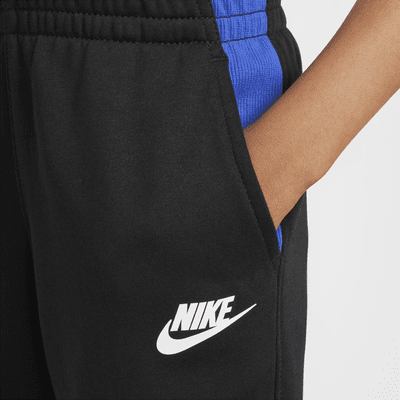 Pants de French Terry para preescolar Nike Sportswear "Express Yourself"