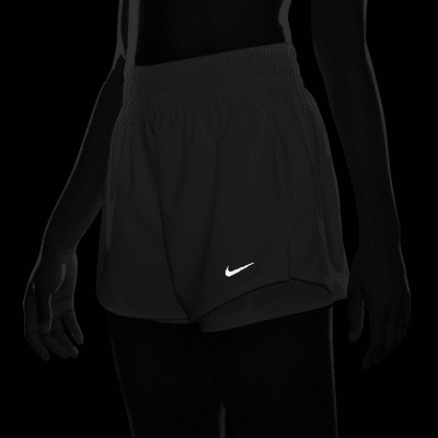 Shorts 2 en 1 Dri-FIT de tiro alto de 8 cm para mujer Nike One