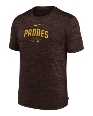 Мужская футболка San Diego Padres Authentic Collection Practice Velocity Nike Dri-FIT MLB