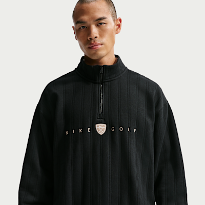 나이키 페어웨이 프레쉬 남성 써마 핏 오버사이즈 하프집 골프 탑