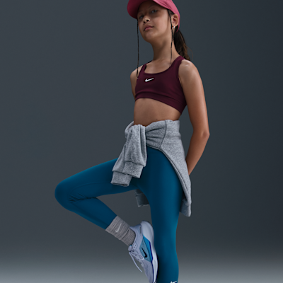 Nike One Big Kids' (Girls') Dri-FIT High-Waisted Leggings