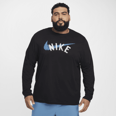 Playera de fitness de manga larga Dri-FIT para hombre Nike