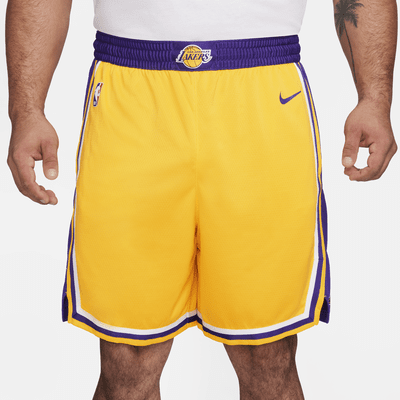Los Angeles Lakers Icon Edition Men's Nike NBA Swingman Shorts. Nike SK