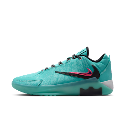 Nike LeBron Witness 9 Aurora Green/Football Grey/White/Black basketball shoe