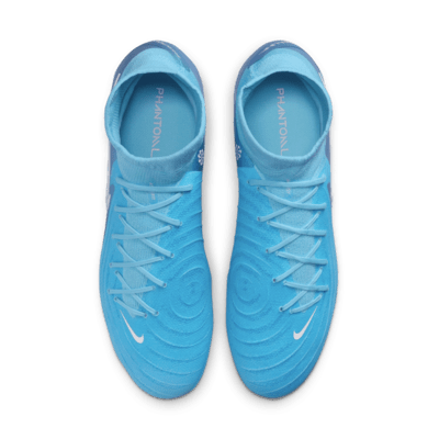 Chaussure de foot montante à crampons pour terrains secs