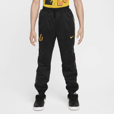 Los Angeles Lakers Showtime City Edition Nike NBA-broek met Dri-FIT voor kids