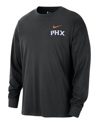 Мужская футболка Phoenix Suns Essential City Edition Nike NBA Long-Sleeve