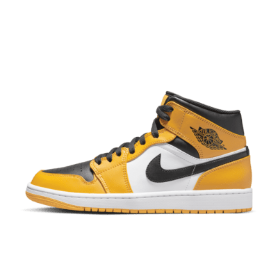 nike yellow high top