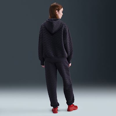 Nike Sportswear Phoenix Fleece Sudadera amplia con capucha de jacquard - Mujer