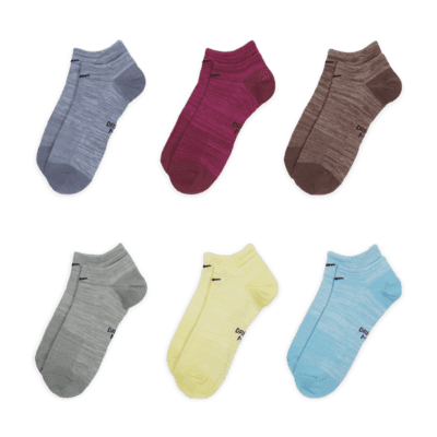 Nike Everyday Lightweight No-Show Training Socks (6 Pairs)