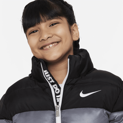 Nike Colorblock Puffer Jacket Little Kids Jacket