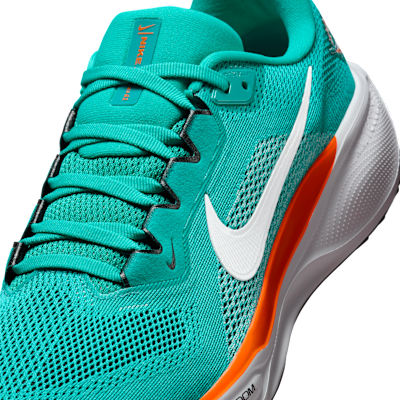 Miami Dolphins Pegasus 41 Men's Nike NFL Road Running Shoes
