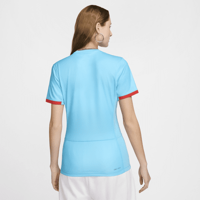 Jersey Nike Dri-FIT de la NWSL tipo réplica para mujer Chicago Red Stars 2024 Stadium Primary