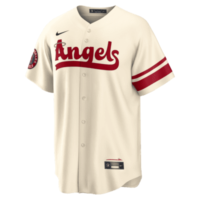 Jersey de béisbol Replica para hombre MLB Los Angeles Angels City Connect