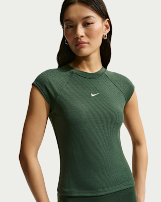 Nike Sportswear Chill Knit Women's Tight Short-Sleeve Ribbed Top
