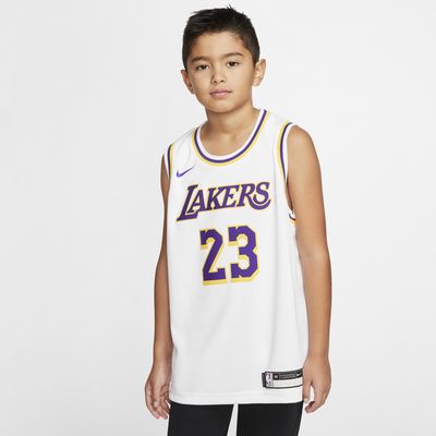 equipacion lebron james niño lakers