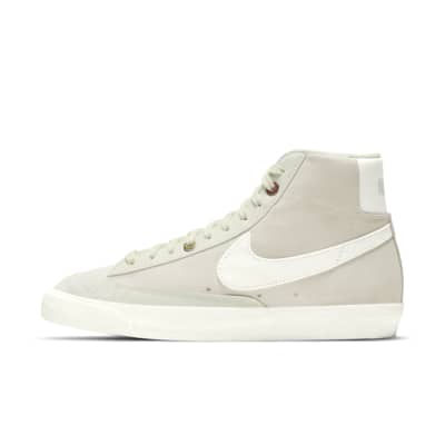 nike blazer silver