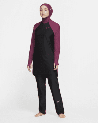 Nike Victory Schwimm-Leggings mit geradem Schnitt und voller Abdeckung für  Damen