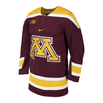 Jersey de hockey universitario Nike para hombre Minnesota