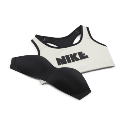 Nike Swoosh Circa 72 Women's Medium-Support 1-Piece Pad Racerback ...