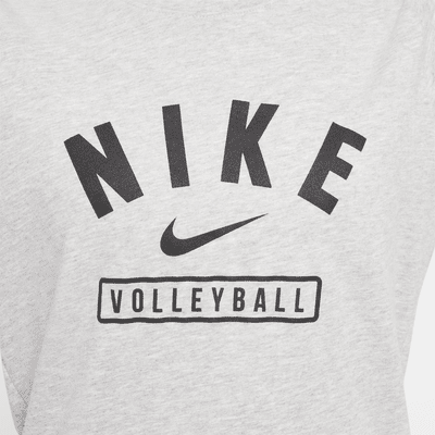 Playera de vóleibol para niños talla grande Nike