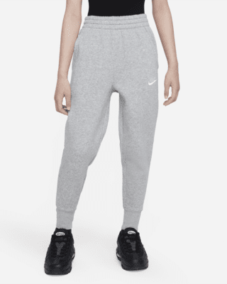 Подростковые  Nike Sportswear Club Fleece Big Kids' (Girls') High-Waisted Fitted Pants