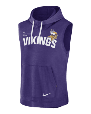 Men's Nike Purple Minnesota Vikings Fan Gear Pullover Hoodie