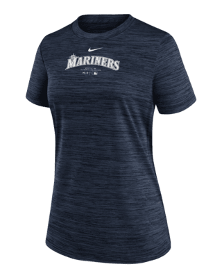 Женская футболка Seattle Mariners Authentic Collection Practice Velocity Nike Dri-FIT MLB