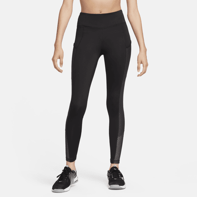 Nike Therma-FIT One Women's Mid-Rise Full-Length Training Leggings with ...