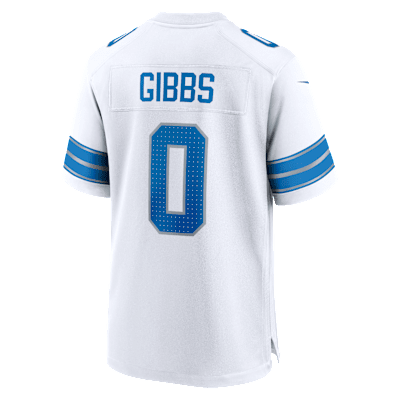 Jahmyr Gibbs Detroit Lions Men's Nike NFL Game Jersey